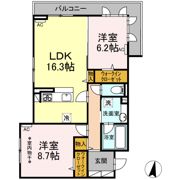 カーサ アンビシオンの間取り画像