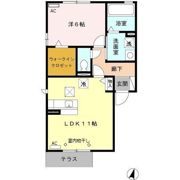 コアロード菊川の間取り画像