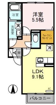 シャルマンの間取り画像