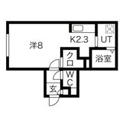 Podio西町の間取り画像