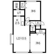 ビュー平岡の間取り画像