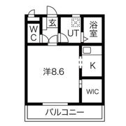 ベルシャトレ三島の間取り画像
