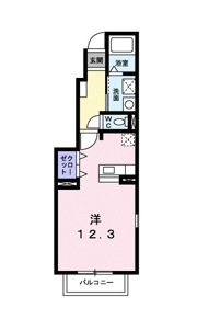 グランデy Bの間取り画像