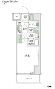 スタイリオ蒲田Ⅱの間取り画像