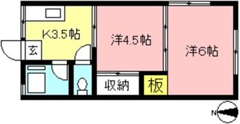 猪方ハウスの間取り画像