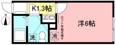 マ・ピエス読売ランド参番館の間取り画像