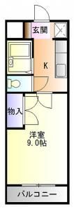 マンションリーフⅢの間取り画像