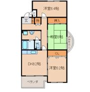 サンハイツ石田の間取り画像