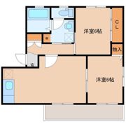 APARTMENT菜の花の間取り画像