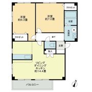 フォブール世俵 Aの間取り画像