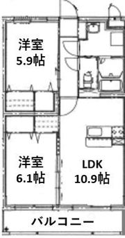 Flower Continueの間取り画像