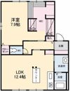 グリーングラス A棟の間取り画像