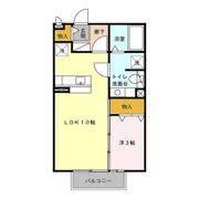 レーベンセイナンの間取り画像