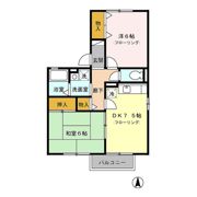 亜津貴3番館の間取り画像