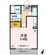 エスメール川合の間取り画像