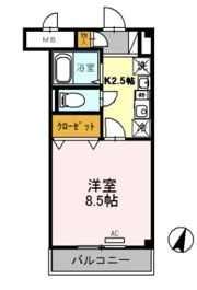 ツインステージ南花屋敷の間取り画像