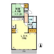 パレーシャル金谷の間取り画像