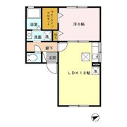 ウィルモア須屋 A棟の間取り画像