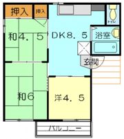 ファミール南の間取り画像