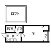 Loft5志賀本通の間取り画像