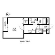 アンプルール リーブル コパンの間取り画像