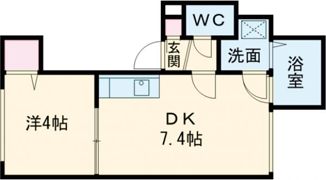 アクアマーレ豊平公園の間取り画像
