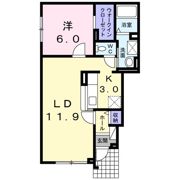 Lishel 大麻の間取り画像