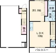 ガレージハウスエスポワールの間取り画像