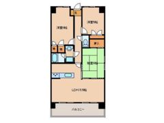 ダイアパレスパークサイド御船の間取り画像