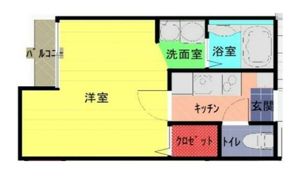 ソレイユ春日部の間取り画像