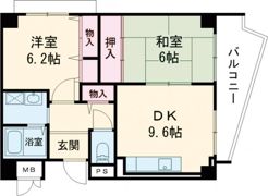 メゾン・ドュウの間取り画像