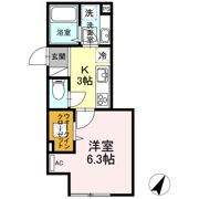 ヴィオネット上星川の間取り画像