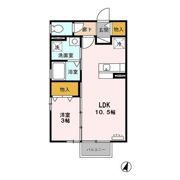 ウィルモア四ツ谷 A棟の間取り画像