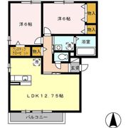 グランパティオ A棟の間取り画像