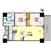 セレーノ北野の間取り画像