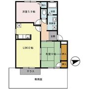 パセオカサベルデの間取り画像