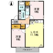グランドソレーユ B棟の間取り画像