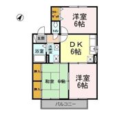 アネックスB棟の間取り画像