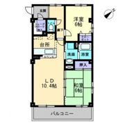 フォブール川内の間取り画像