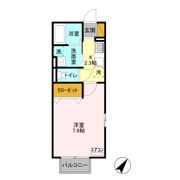 D-room24 Aの間取り画像
