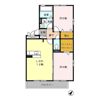 セジュールM Bの間取り画像