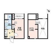 クレスト新富(クレストシントミ)の間取り画像