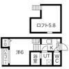 LALA FLAT ATSUTA KIRITOCHOUの間取り画像