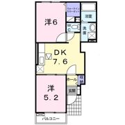 ブルック サイドの間取り画像