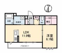 シャーメゾンガーデンズ 上中野の間取り画像