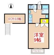 フェリオS Ⅱの間取り画像