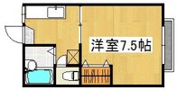 ポニョハイツの間取り画像
