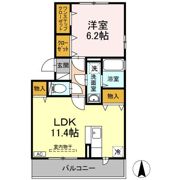Land View 天神南の間取り画像