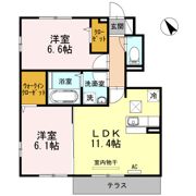 クレインの間取り画像