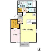 ボンヌ・シャンス Ⅲの間取り画像